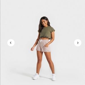 Gymshark olive top